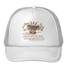 Midsummer Night's Dream Quote (Gold Version) Mesh Hats