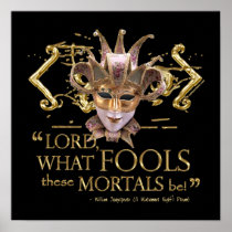Midsummer Night's Dream Quote (Gold Version)