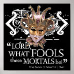 Midsummer Night's Dream Quote posters
