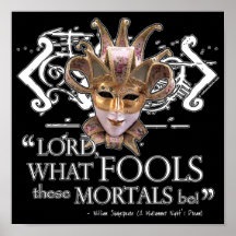 Midsummer Night's Dream Quote Poster