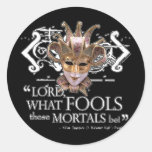 Midsummer Night's Dream Quote Stickers