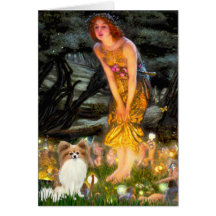 Midsummers Eve - Papillon 4 Greeting Card