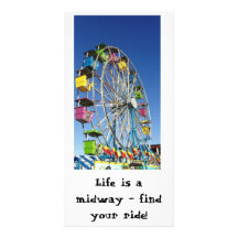 Midway postcard picture card