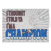 Midwayan and a Champion Greeting Cards
