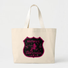 Midwife Diva League Canvas Bags
