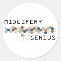Midwifery Genius Stickers