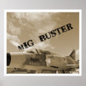 MiG buster posters
