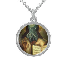 Mighty Cthulhu Sterling Silver Necklaces