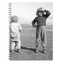 Migrant kids – 1939. notebooks