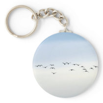 migratory birds keychains