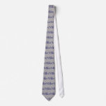 Mike - Groom or Groomsmen Tie Blue on Grey