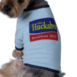 Mike Huckabee For President pet clothing