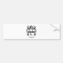 Mikes Coat of Arms (Family Crest) Bumper Stickers