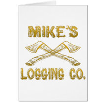 Mike's Logging Company Cards