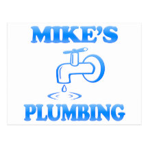 Mike's Plumbing Postcard