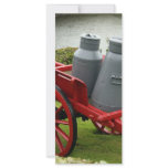 Milchkannenwagen rack cards
