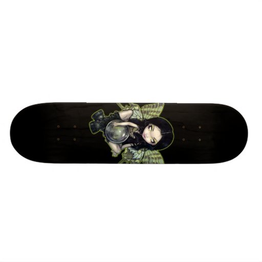Mildew Fairy goth Skateboard Zazzle
