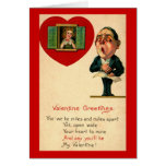Miles Apart Valentine Greeting Greeting Card