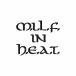 Milf embroidered shirts
