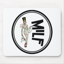 MILF Retro Mummy Pinup Girl Mousemats
