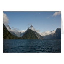 Milford Sound Greeting Card
