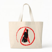 Militant Atheist Tote Bags