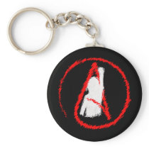 Militant Atheist Keychain