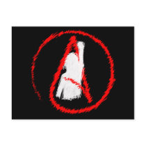Militant Atheist Post Card