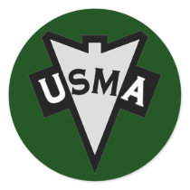 Military Academy Recondo patch for Round Stickers