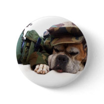 Military boxer round button