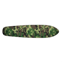 Military Camouflage 7 1/8" Skateboard