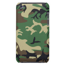 Military Camouflage Barely There™ iPod Touch Case