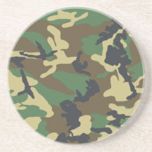 Military Camouflage Coaster