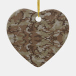 Military Camouflage Desert Ornament