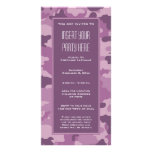 Military Camouflage Party  Invitation Customized Photo Card