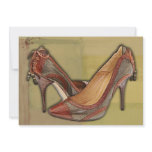 Military Camouflage Stilettos with Tassels invitations