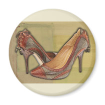 Military Camouflage Stilettos with Tassels