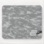 Military Digital Camouflage w/ ID Tags mousepads
