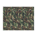 Military Forest Camouflage Background postcards