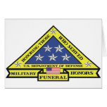 Military Funeral Honours cards
