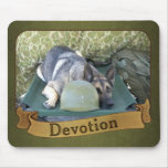 Military German Shepherd mousepads