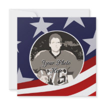 Military Going Away Party Custom Invite