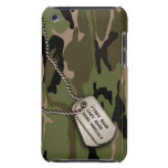 Military Green Camo w/ Dog Tag iPod Case-Mate Cases