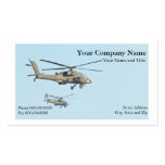 Military Helicopter Business Card