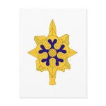 Military Intelligence Insignia postcards