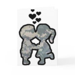 Military Kisses cards