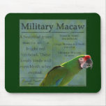 Military Macaw Mousepad