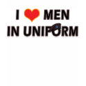 MILITARY MEN IN UNIFORM t-shirts