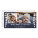 Military / Patriotic Christmas Photo Card photo cards