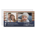 Military / Patriotic Christmas Photo Card photo cards